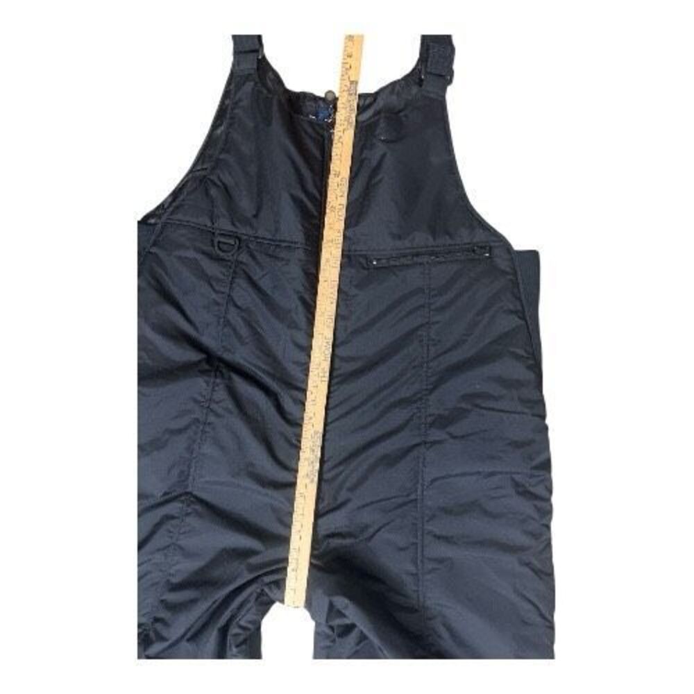 RAWIK Skiwear Insulated Snow Bibs Adult Plus Size 3XL Black Waterproof Overalls - Picture 8 of 14